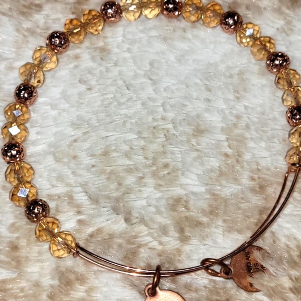 Alex and Ani Rose Gold Tone Bangle!!